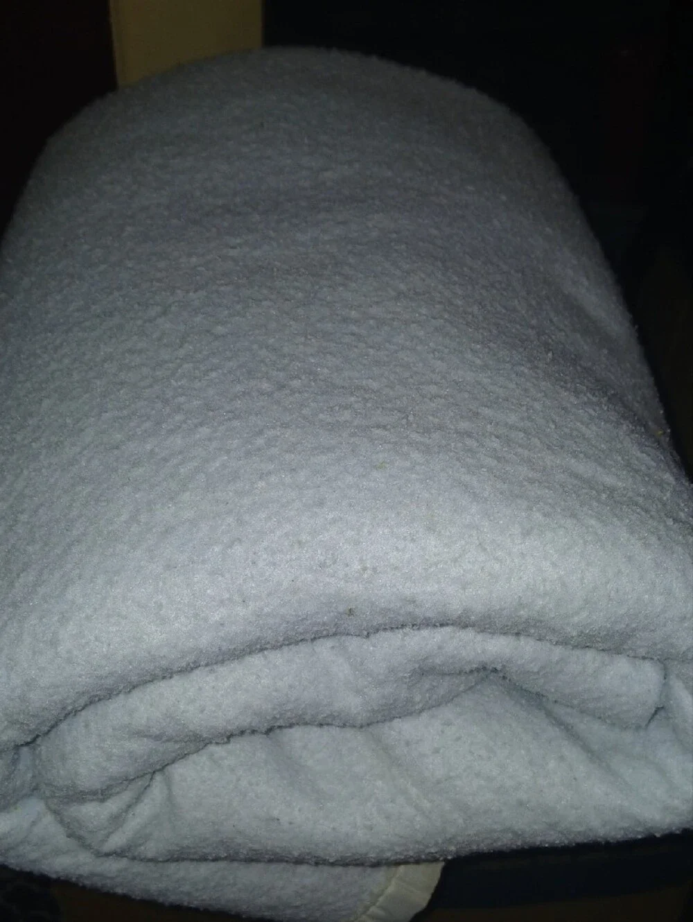 Source Unknown Light Blue Blanket
